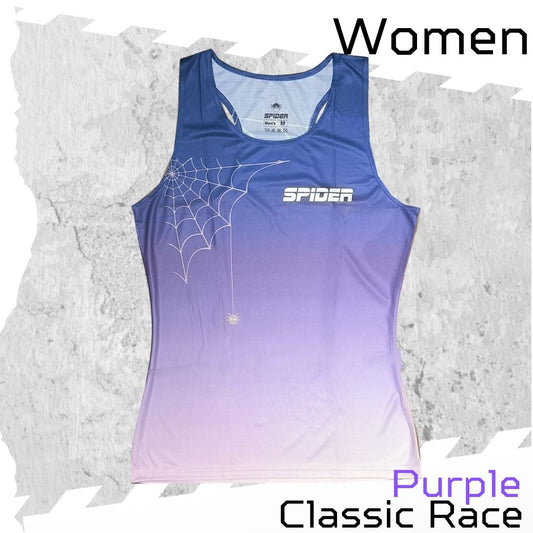 【Women】Classic Race Singlet - Purple