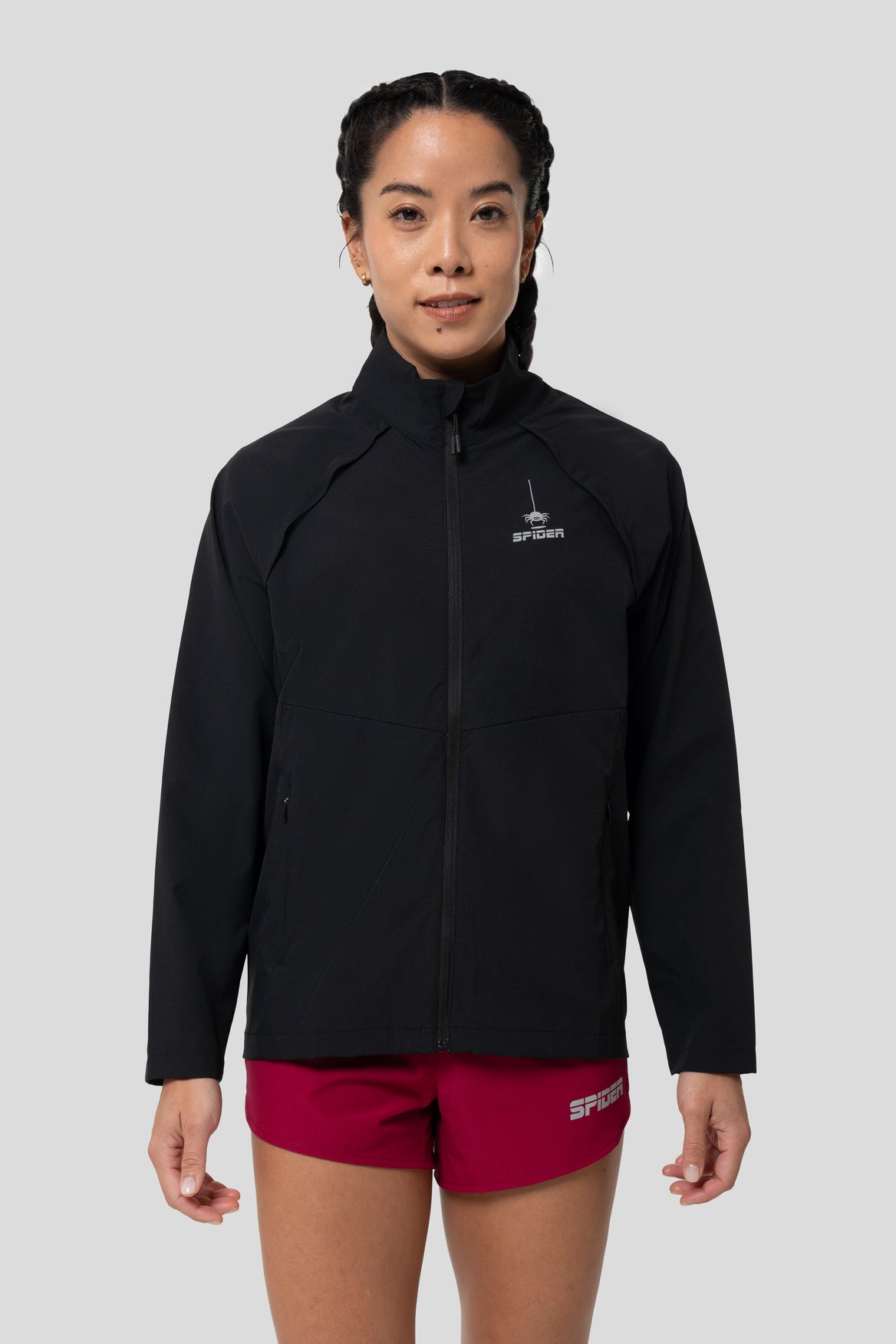 【女裝】2 in 1 Multiple Functional Running Shorts - 野莓