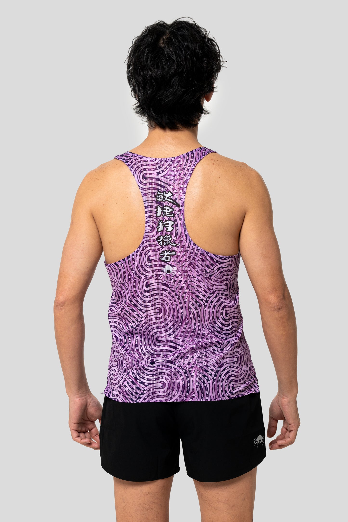 【Unisex】"Feel Nothing" - Seamless Singlet - Route Map Maze
