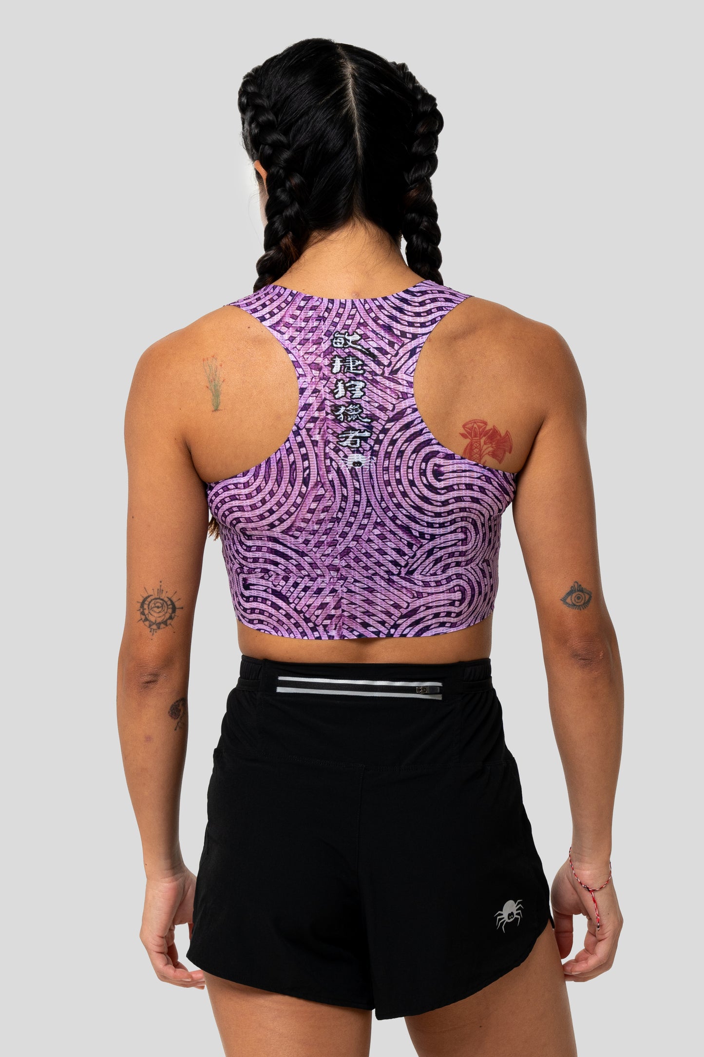 【Women】"Feel Nothing" - Seamless Top - Route Map Maze