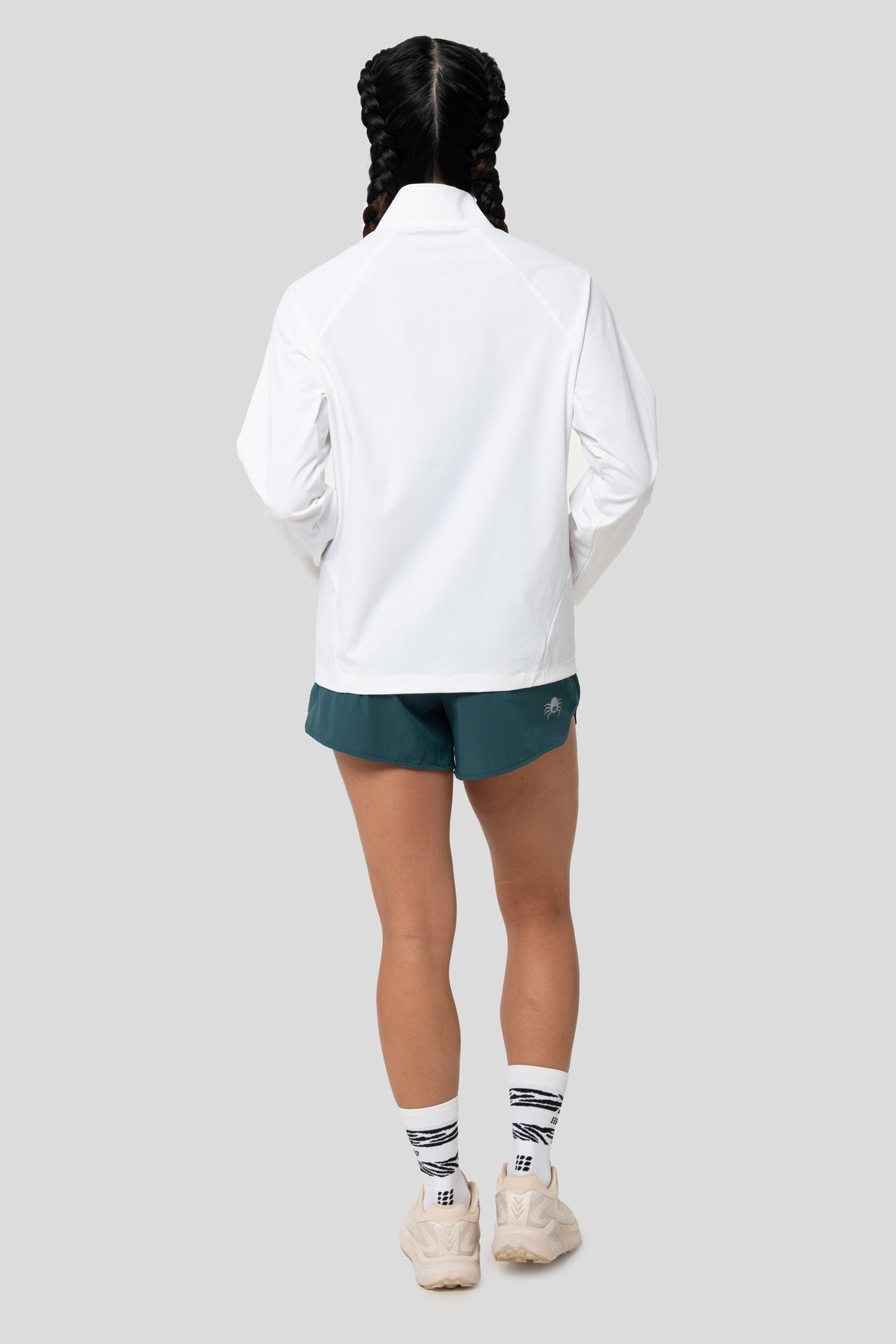 【Unisex】 極致輕薄破風外套 - 白