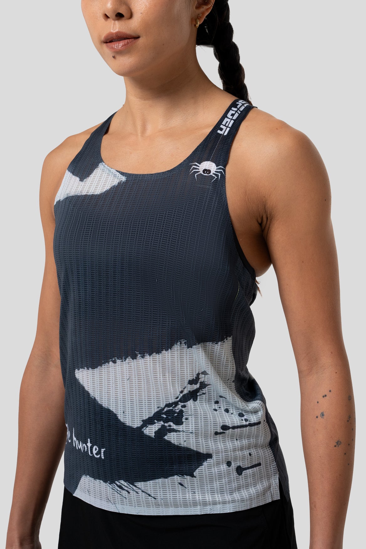 【Unisex】"Feel Nothing" - Seamless Singlet - Ink Painting