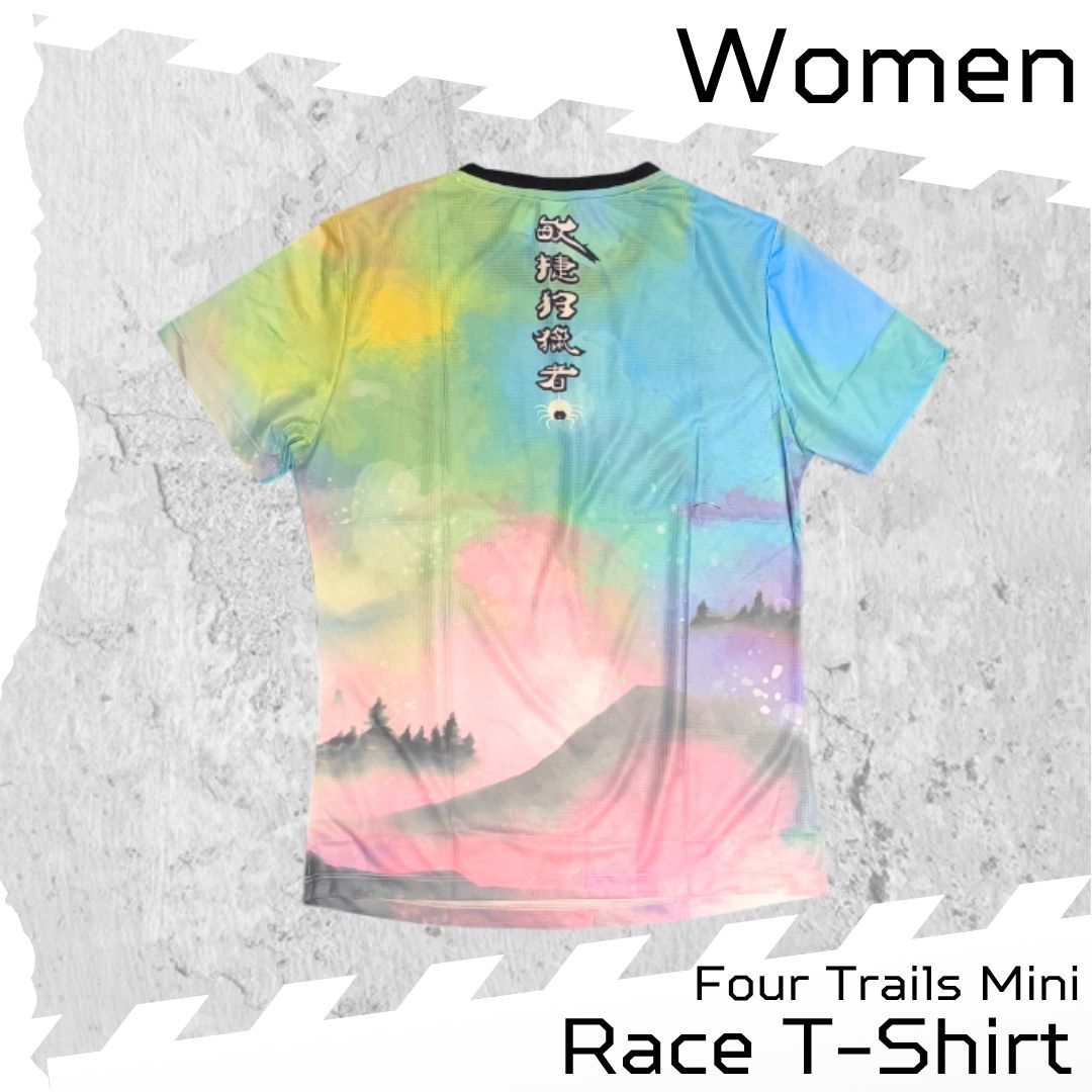 【Women】 Race T-Shirt Four Trails Mini