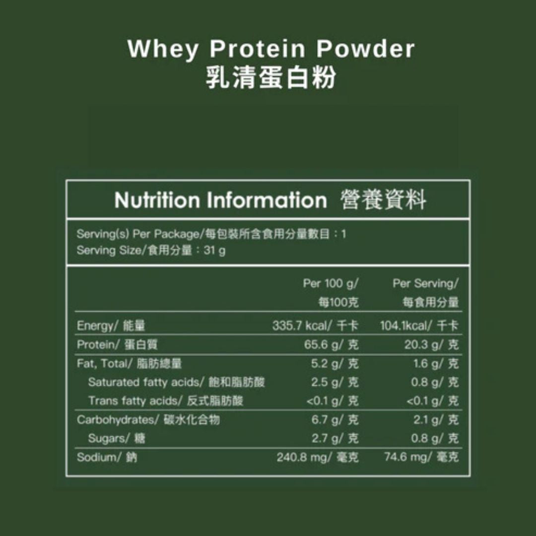 【Purchase Over $300 - $15 Add On】Whey Protein Pocket Size - Cafe Latte (Original Price: $22)