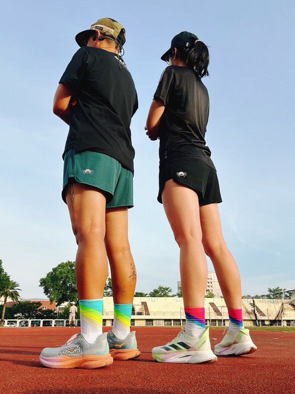 【Women】2 in 1 Multiple Functional Running Shorts - Noble Green