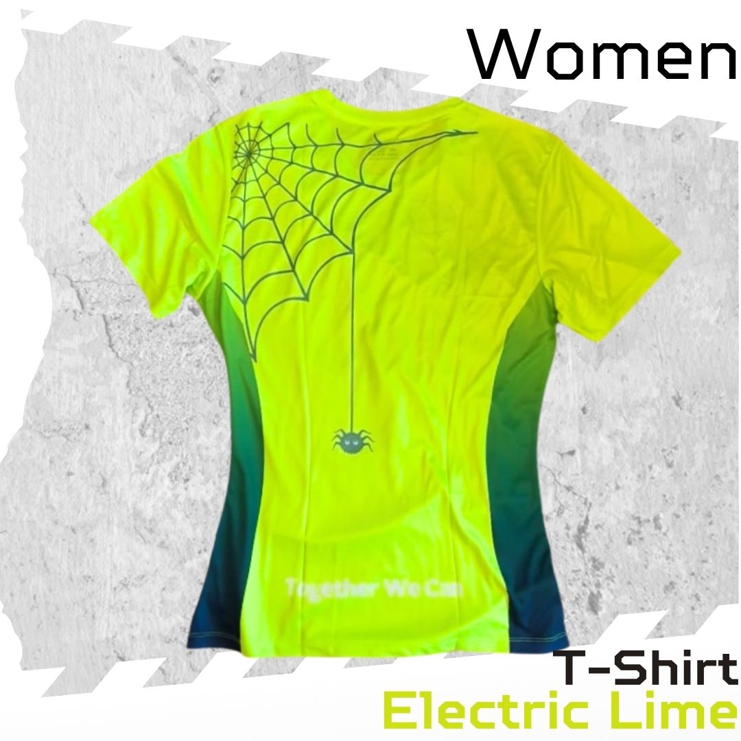 【Women】 Race T-Shirt - Electric Lime