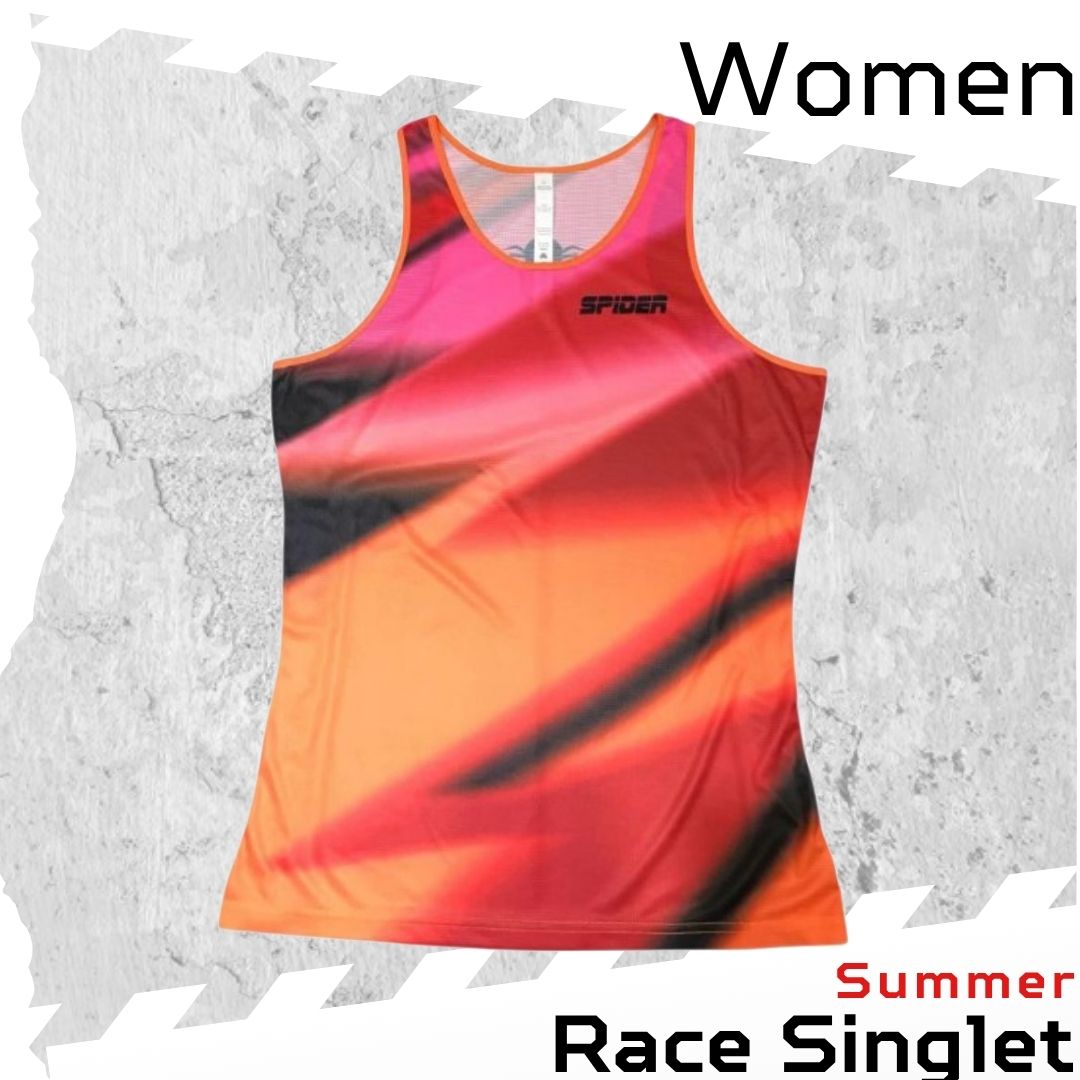 【Women】 Race Singlet - Summer Version