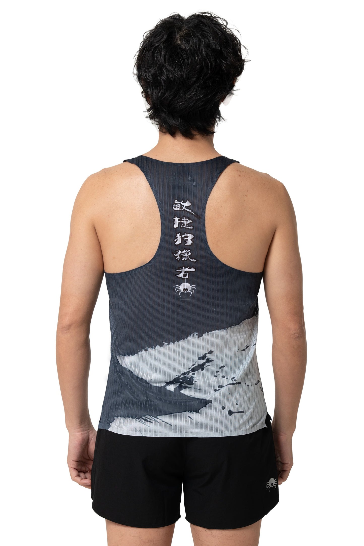 【Unisex】"Feel Nothing" - Seamless Singlet - Ink Painting
