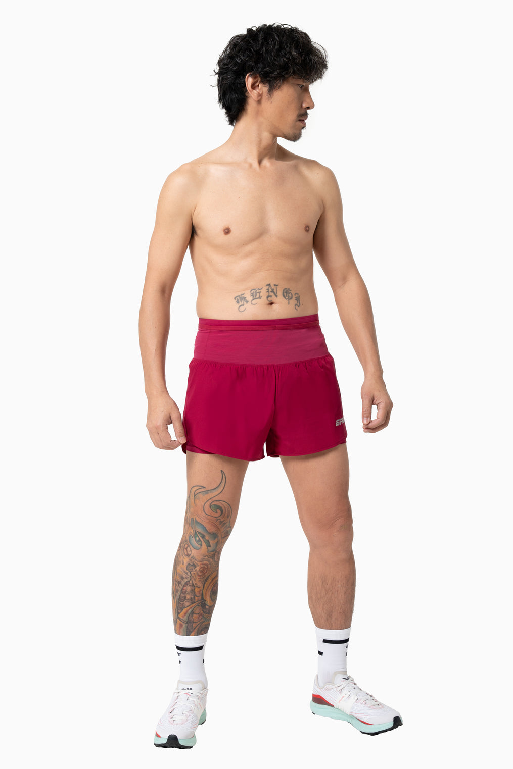 【女裝】2 in 1 Multiple Functional Running Shorts - 野莓