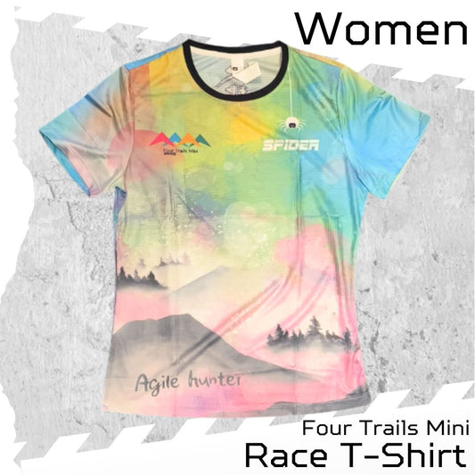 【Women】 Race T-Shirt Four Trails Mini