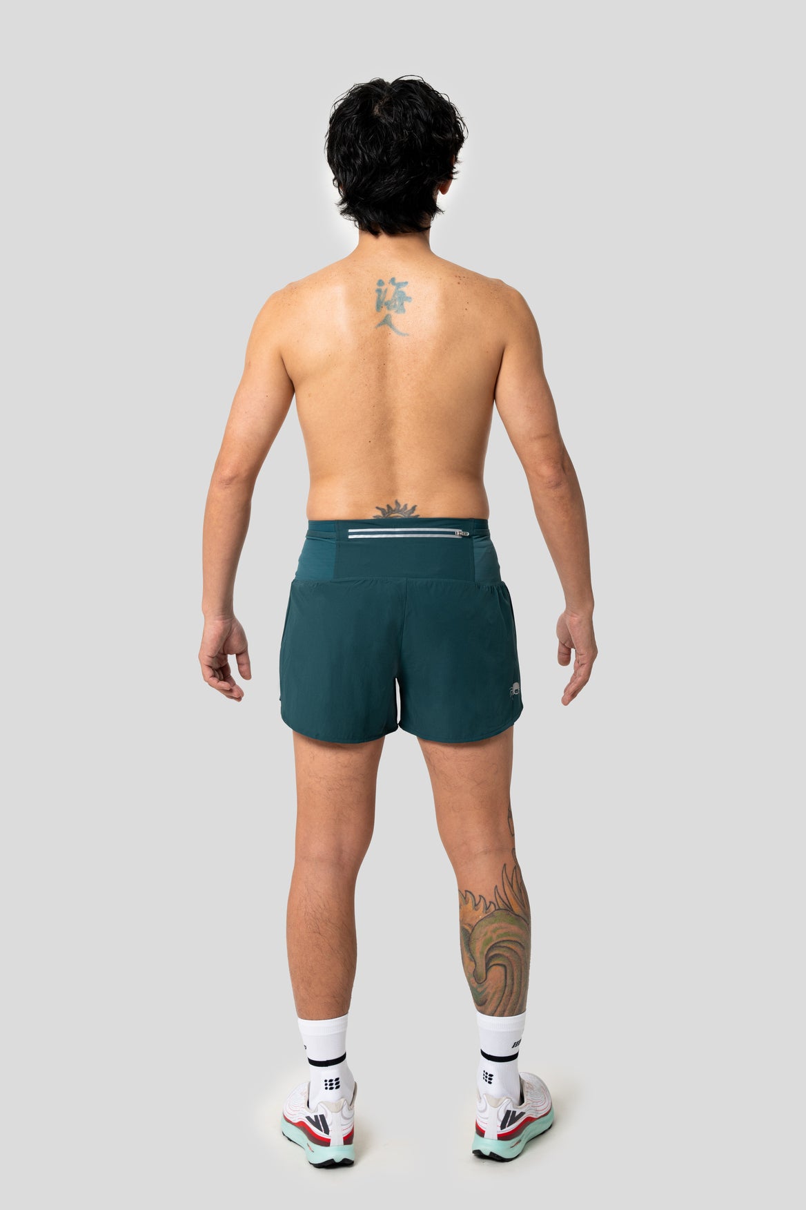 【Women】2 in 1 Multiple Functional Running Shorts - Noble Green