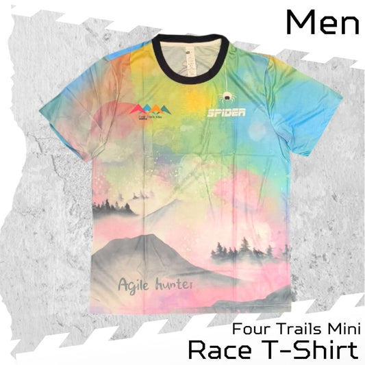 【Men】 Race T-Shirt Four Trails Mini