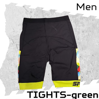 【Purchase Over $300 Add-On】【Men】TIGHTS-green