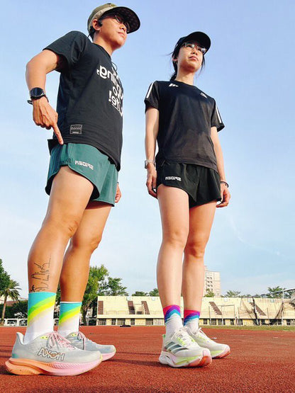 【女裝】2 in 1 Multiple Functional Running Shorts - 貴族綠