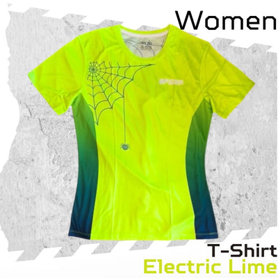 【女裝】比賽 T-Shirt - Electric Lime