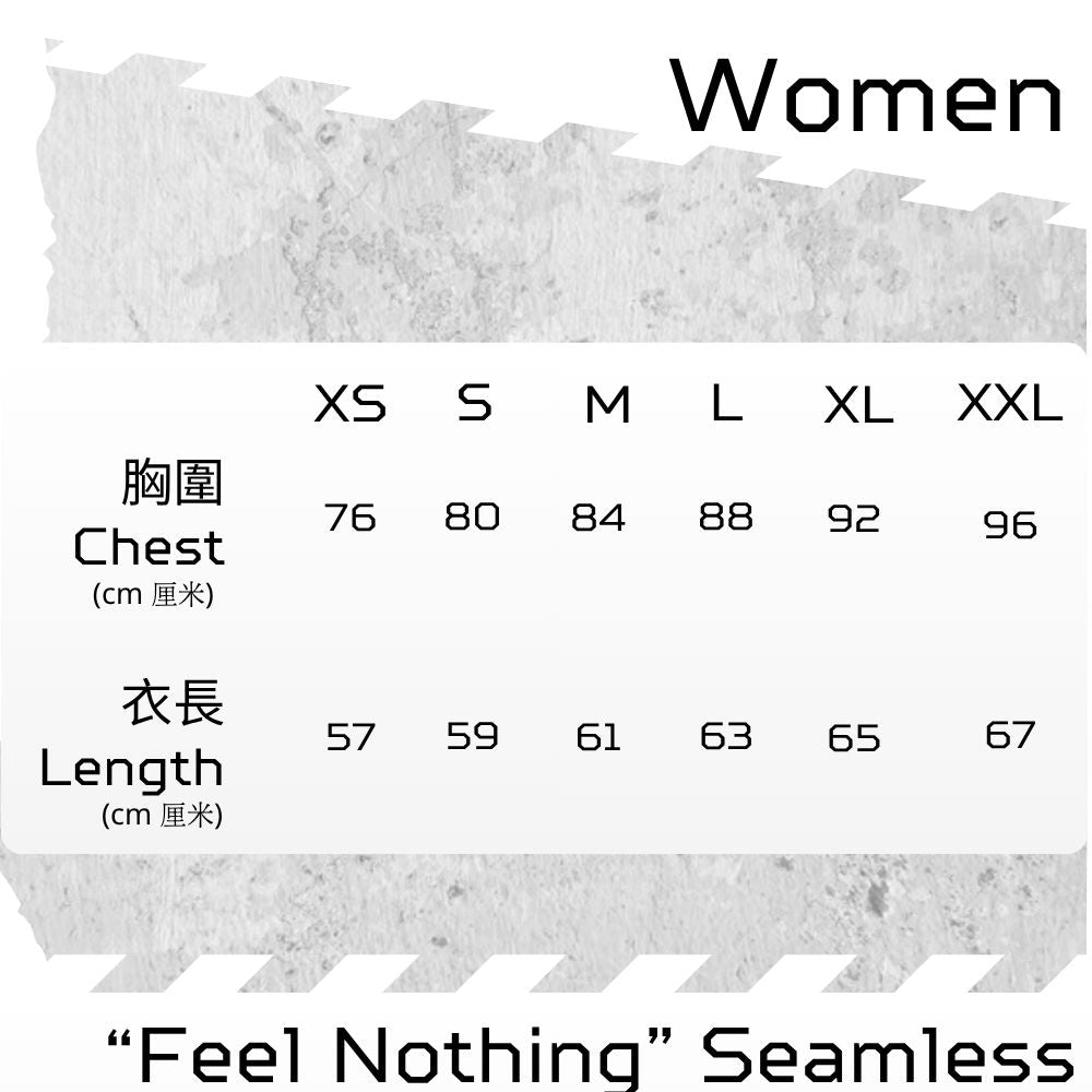 【Women】"Feel Nothing" - Seamless Singlet - Slate Blue