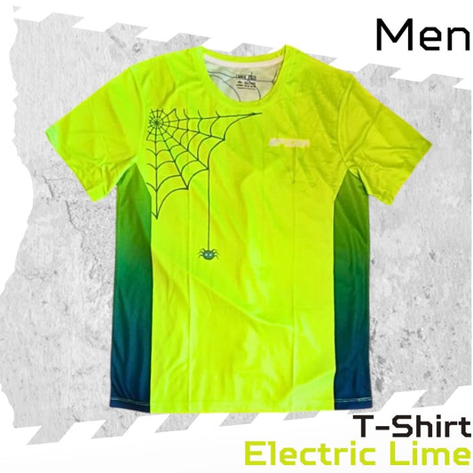 【Men】 Race T-Shirt - Electric Lime