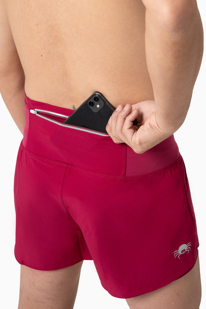 【女裝】2 in 1 Multiple Functional Running Shorts - 野莓