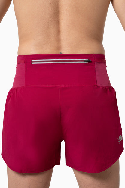 【女裝】2 in 1 Multiple Functional Running Shorts - 野莓