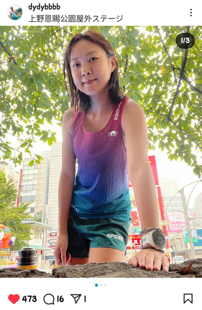 【女裝】2 in 1 Multiple Functional Running Shorts - 貴族綠